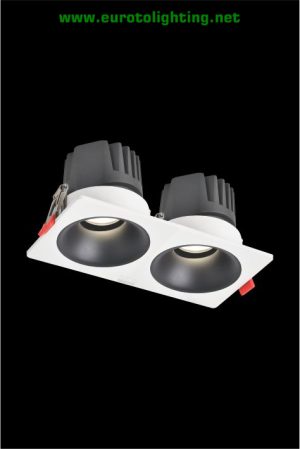 Đèn downlight Euroto LA-602 COB 12Wx2