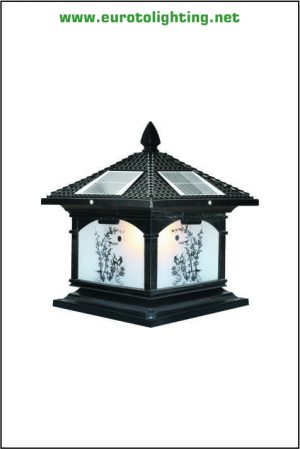 Đèn trụ cổng NLMT SOLAR-418B Euroto