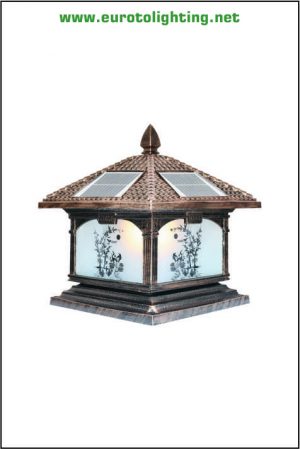 Đèn trụ cổng NLMT SOLAR-419B Euroto