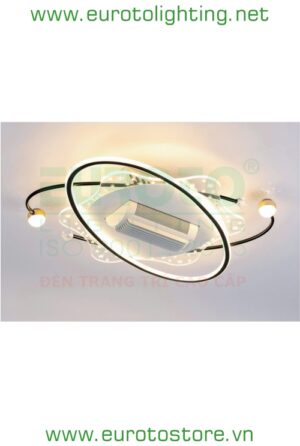 Đèn mâm LED có quạt Euroto ML-82